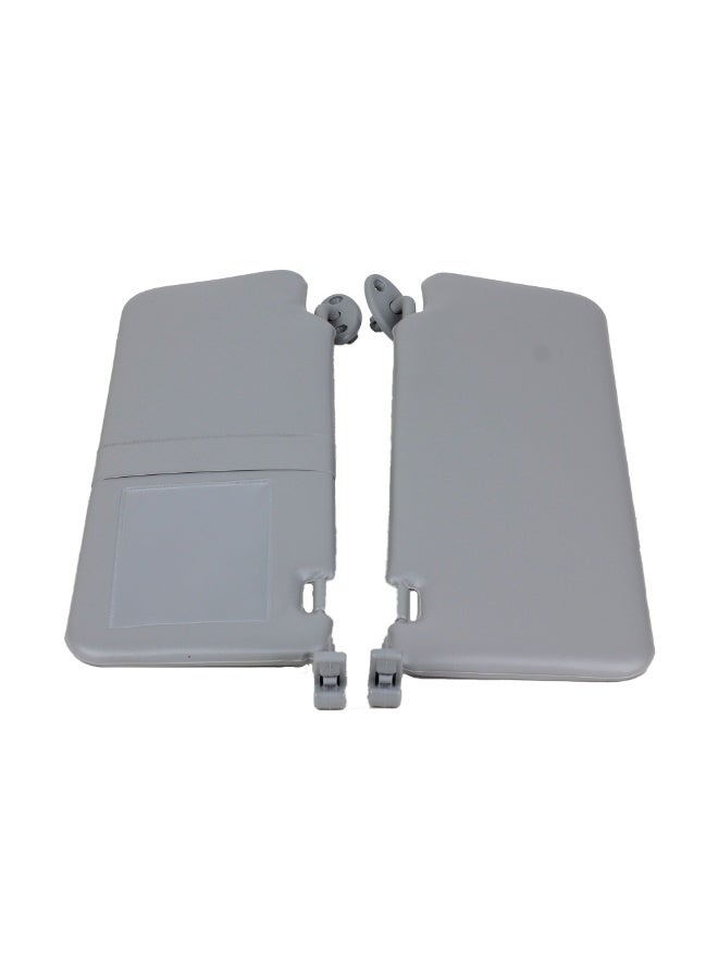 أم تي طقم شماسات شمس داخلية رمادي MT Professional لتويوتا هايلكس وإنوفا 2006–2015 - Image 1